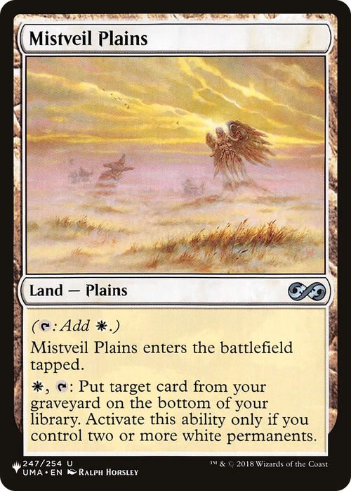 Mistveil Plains (LIST-247/254) - The List