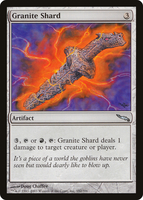 Granite Shard (MRD-182) - Mirrodin Foil
