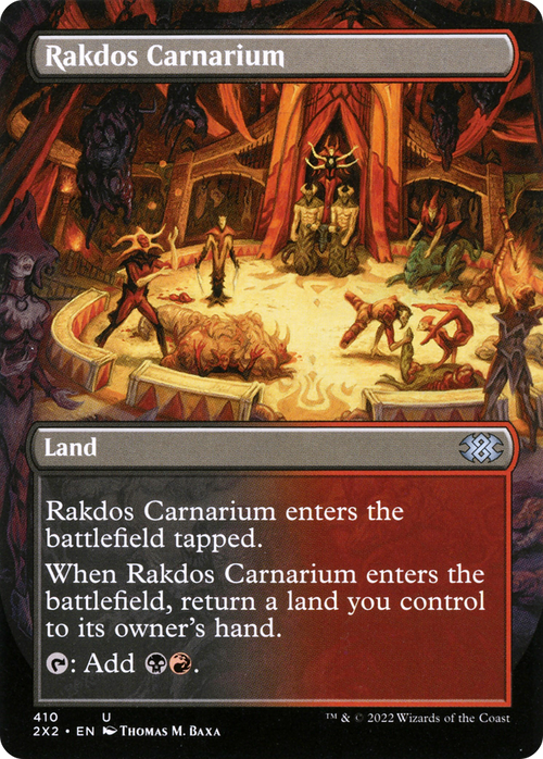Rakdos Carnarium (Borderless) (2X2-410) - Double Masters 2022 Foil