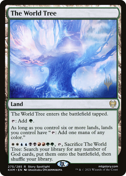 The World Tree (PPKHM-275) - Kaldheim Promos