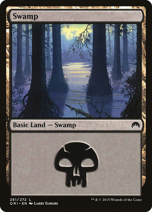 Swamp (261) (ORI-261) - Magic Origins Foil