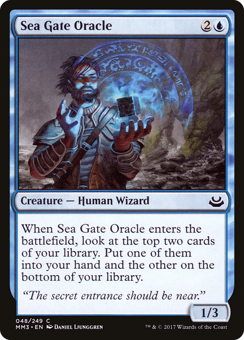 Sea Gate Oracle (MM3-048) - Modern Masters 2017
