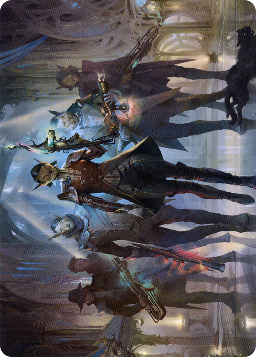 Family's Favor // Family's Favor (ASNC-061) - New Capenna Art Series (Borderless) Foil