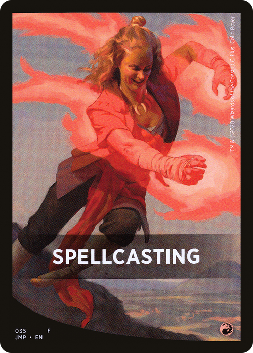 Spellcasting Theme Card (JMP-035) - Jumpstart Front Cards
