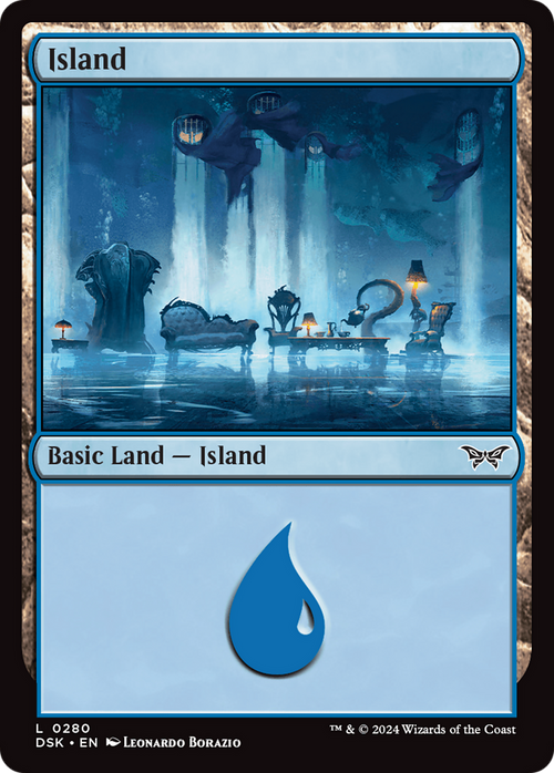 Island (0280) (DSK-280) - Duskmourn: House of Horror