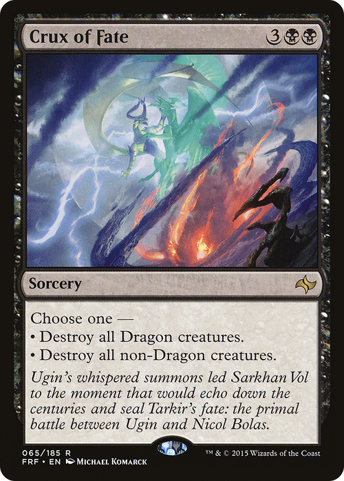 Crux of Fate (FRF-065) - Fate Reforged Foil