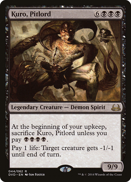 Kuro, Pitlord (DD3-) - Duel Decks Anthology: Divine vs. Demonic
