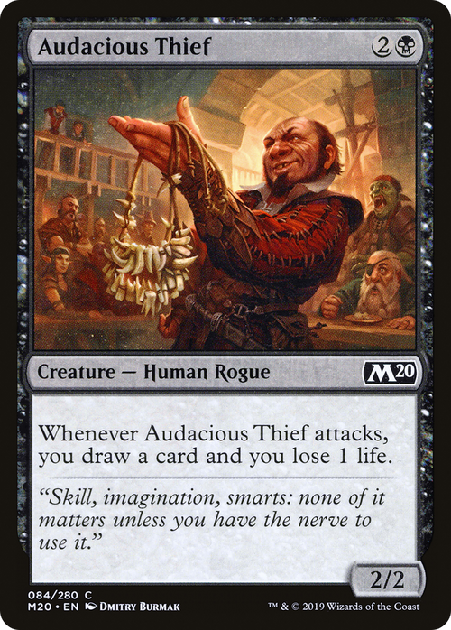 Audacious Thief (M20-084) - Core Set 2020