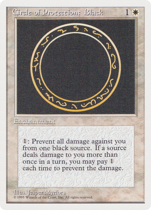 Circle of Protection: Black (RQS-002) - Rivals Quick Start Set