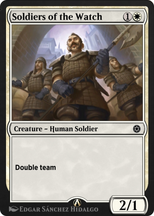 Soldiers of the Watch (HBG-028) - Alchemy Horizons: Baldur's Gate