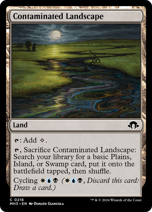 Contaminated Landscape (MH3-218) - Modern Horizons 3 Foil