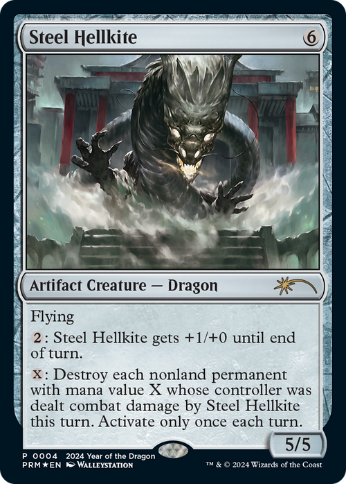 Steel Hellkite (Year of the Dragon 2024) (SSP-004) - Year of the Dragon 2024 Foil