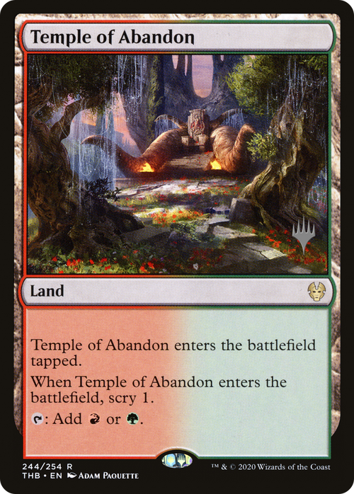 Temple of Abandon (PPTHB-244) - Theros Beyond Death Promos
