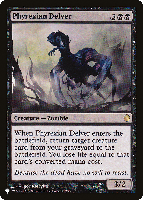 Phyrexian Delver (LIST-C13-86) - The List
