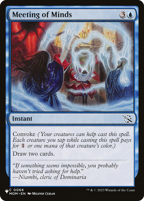 Meeting of Minds (LIST-0066) - The List