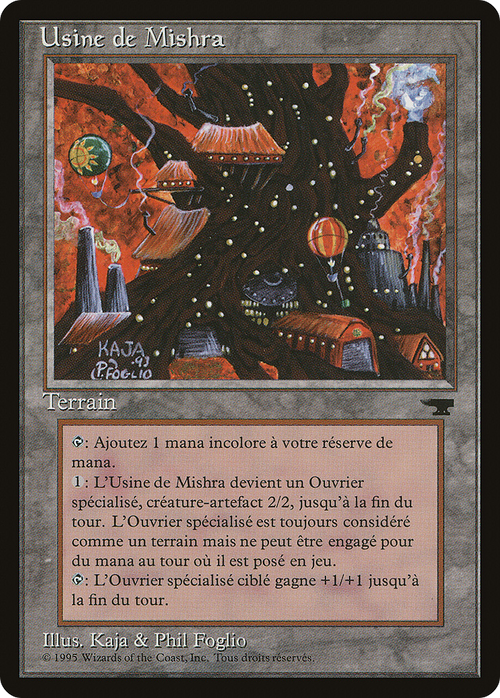 Mishra's Factory (French) - "Usine de Mishra" (REN-) - Renaissance