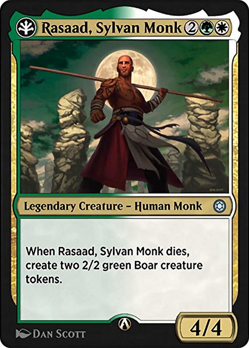 Rasaad, Sylvan Monk (HBG-04G) - Alchemy Horizons: Baldur's Gate
