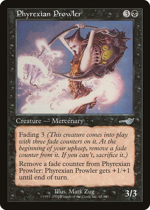Phyrexian Prowler (NMS-065) - Nemesis