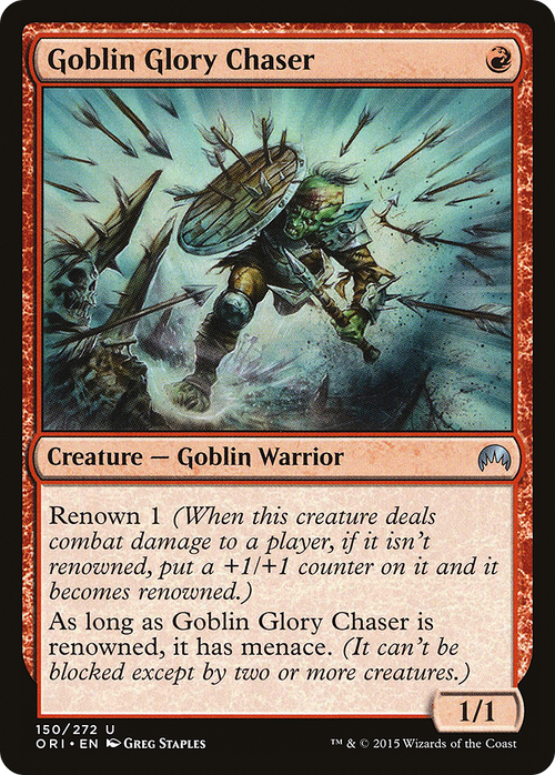Goblin Glory Chaser (ORI-150) - Magic Origins Foil
