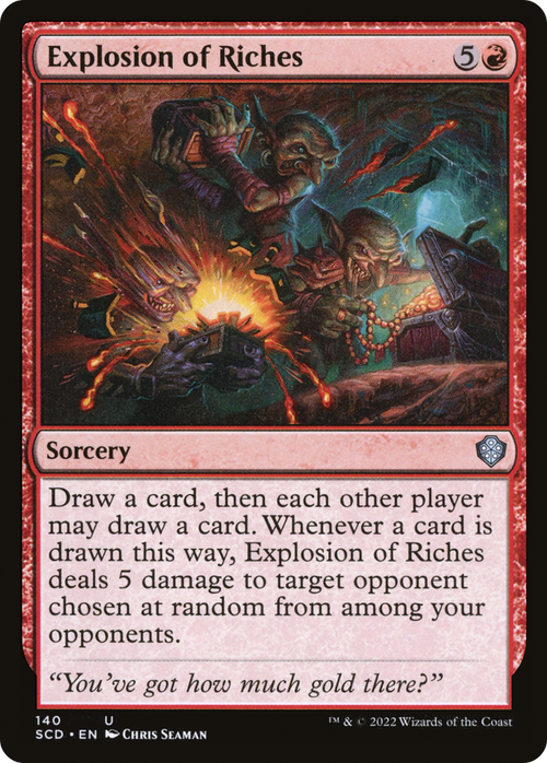 Explosion of Riches (SCD-140) - Starter Commander Decks