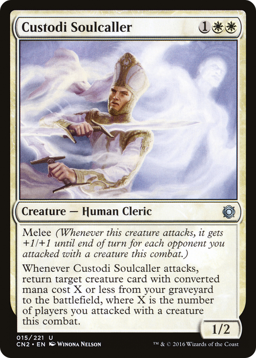 Custodi Soulcaller (CN2-015) - Conspiracy: Take the Crown Foil