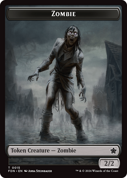 Zombie (TFDN-015) - Foundations Tokens Foil
