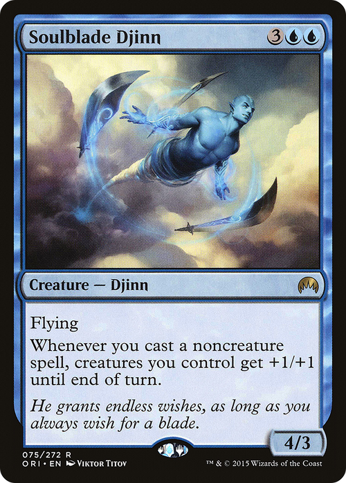 Soulblade Djinn (ORI-075) - Magic Origins Foil