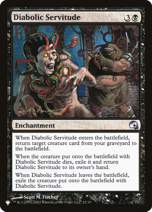 Diabolic Servitude (LIST-PD3-22) - The List