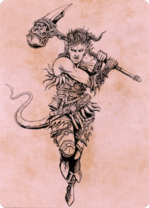 Karlach, Fury of Avernus // Karlach, Fury of Avernus (ACLB-054) - Battle for Baldur's Gate Art Series (Borderless)