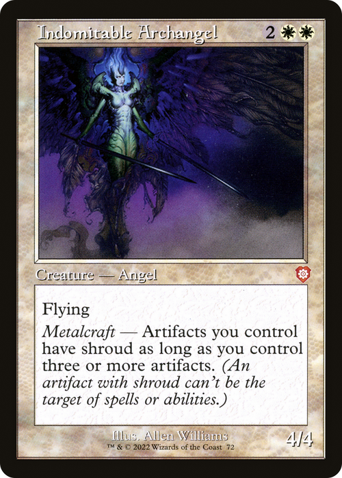 Indomitable Archangel (Retro Frame) (BRC-072) - The Brothers' War Commander