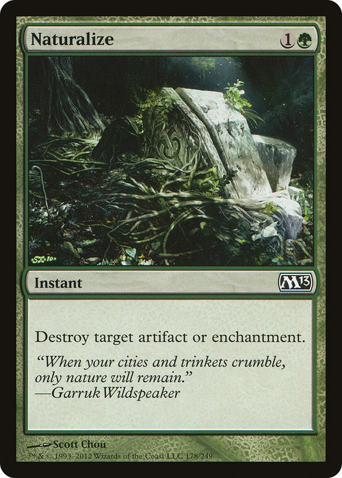 Naturalize (M13-178) - Magic 2013