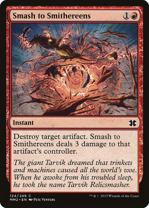 Smash to Smithereens (MM2-124) - Modern Masters 2015 Foil