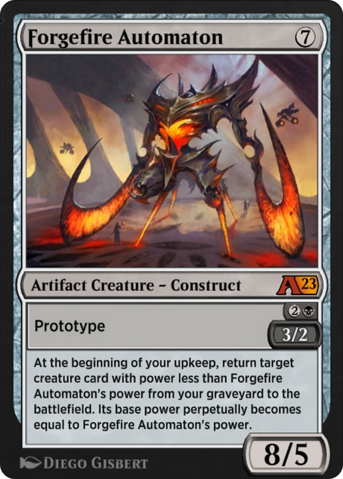 Forgefire Automaton (YBRO-026) - Alchemy: The Brothers' War