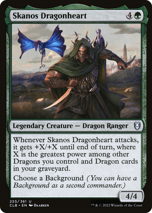 Skanos Dragonheart (CLB-255) - Commander Legends: Battle for Baldur's Gate
