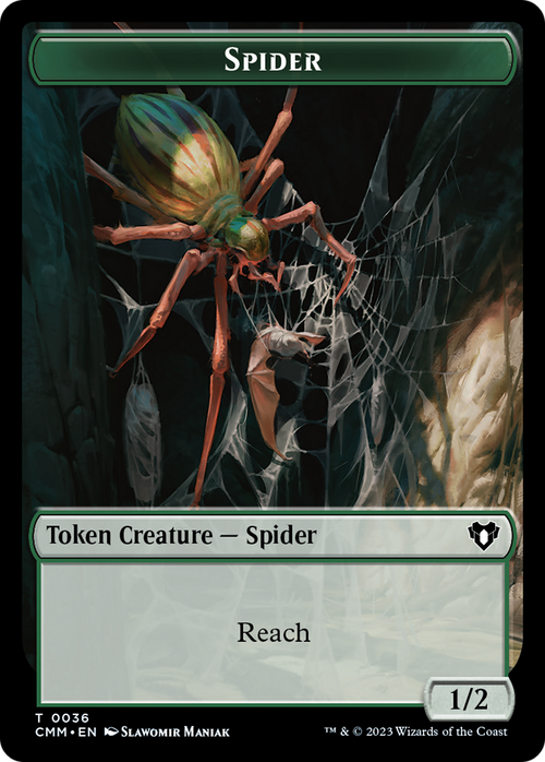 Spider (TCMM-036) - Commander Masters Tokens Foil