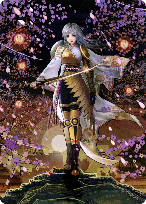 The Wandering Emperor // The Wandering Emperor (ANEO-050) - Neon Dynasty Art Series (Borderless) Foil
