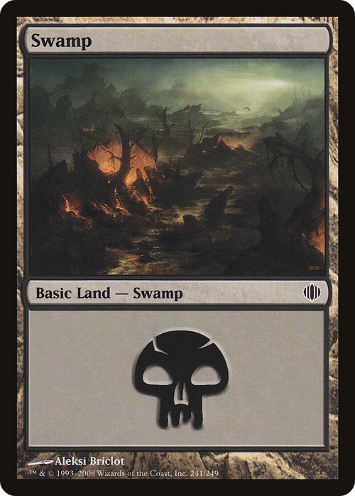 Swamp (241) (ALA-241) - Shards of Alara Foil
