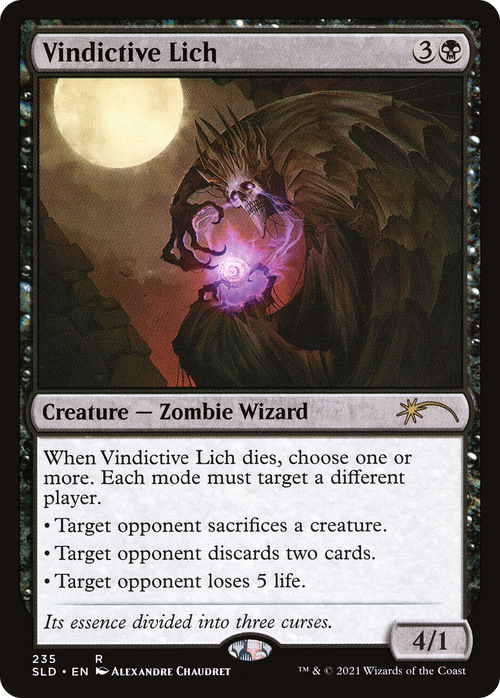 Vindictive Lich (SLD-235) - Secret Lair Drop Foil