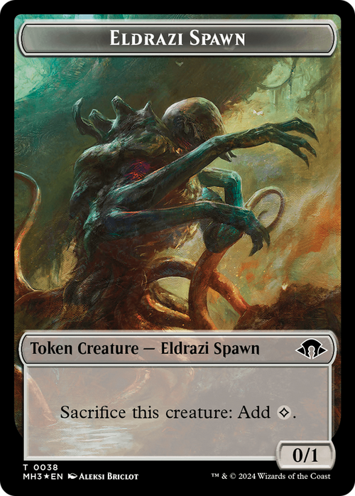 Eldrazi Spawn (TMH3-038) - Modern Horizons 3 Tokens Foil