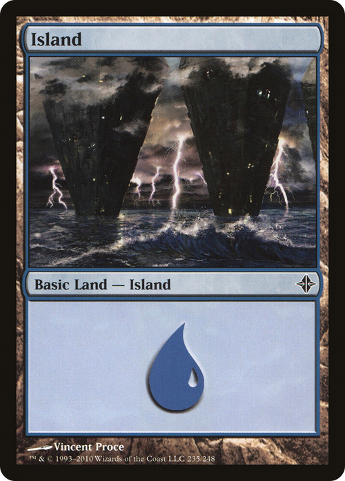 Island (235) (ROE-235) - Rise of the Eldrazi