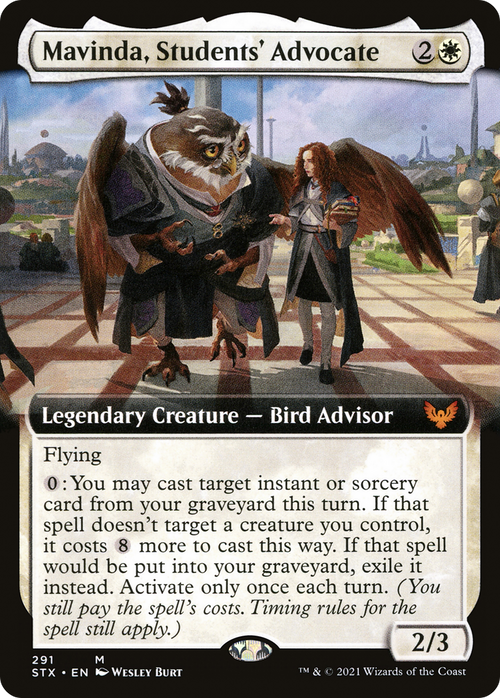 Mavinda, Students' Advocate (Extended Art) (STX-291) - Strixhaven: School of Mages: (Extended Art) Foil