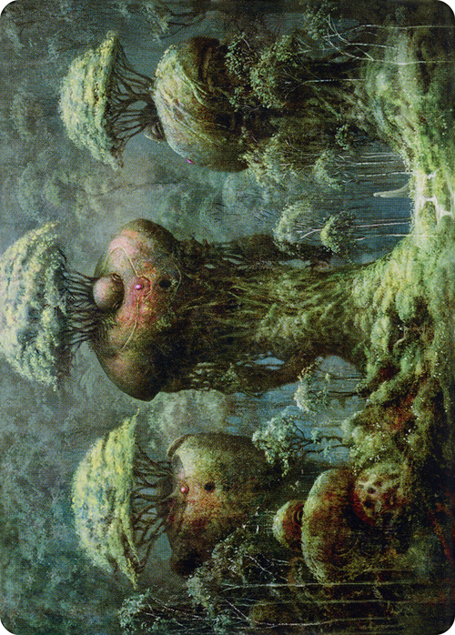 Forest // Forest (ADMU-065) - Dominaria United Art Series (Borderless) Foil