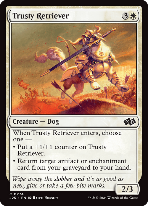 Trusty Retriever (J25-274) - Foundations Jumpstart