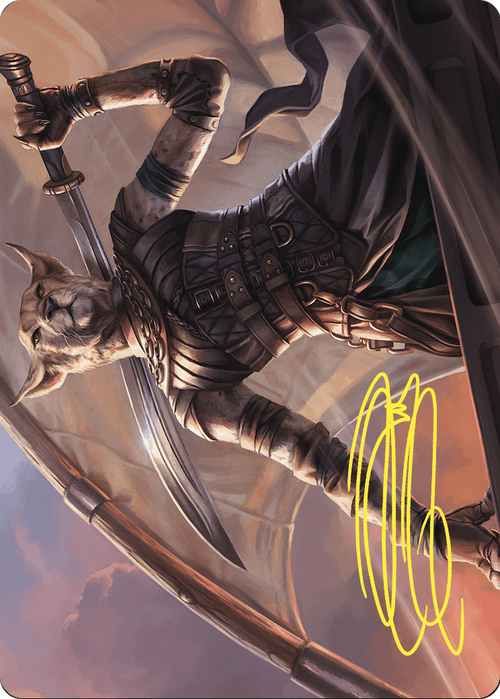 Mirri, Weatherlight Duelist // Mirri, Weatherlight Duelist (ACMM-028) - Commander Masters Art Series (Borderless) Foil