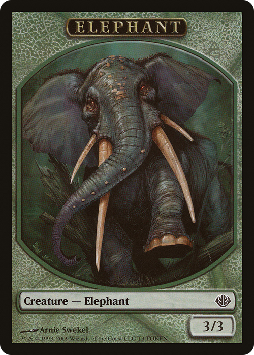 Elephant Token (DDD-0T3) - Duel Decks: Garruk vs. Liliana Tokens