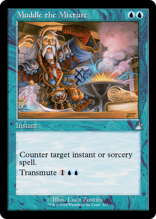 Muddle the Mixture (Retro Frame) (RVR-315) - Ravnica Remastered Foil