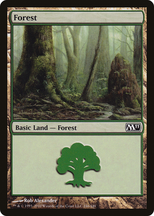 Forest (246) (M11-246) - Magic 2011