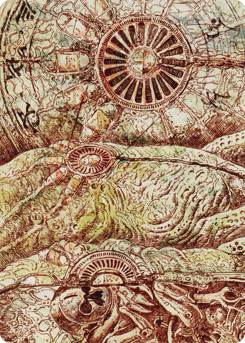 Phyrexian Processor // Phyrexian Processor (ABRO-070) - The Brothers' War Art Series (Borderless)