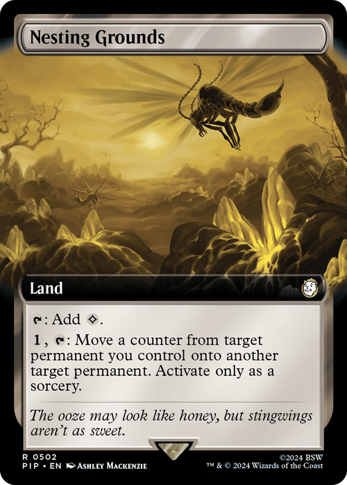Nesting Grounds (Extended Art) (PIP-502) - Fallout: (Extended Art) Foil