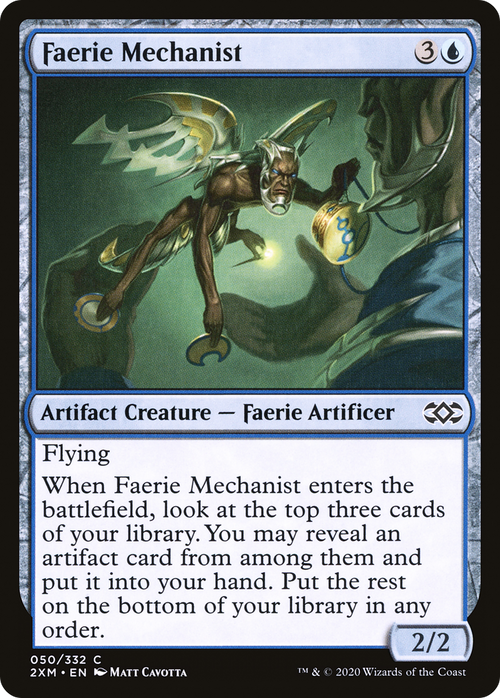 Faerie Mechanist (2XM-050) - Double Masters